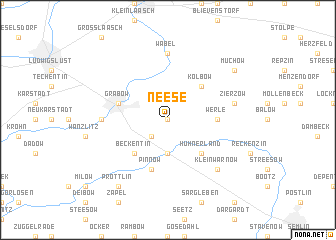 map of Neese