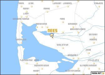 map of Nees