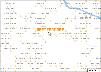 map of Neetzendorf