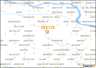 map of Neetze