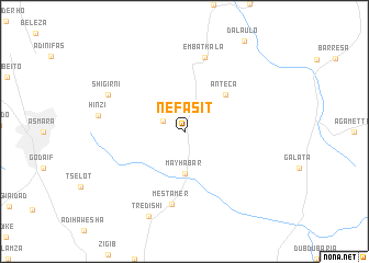 map of Nefasīt