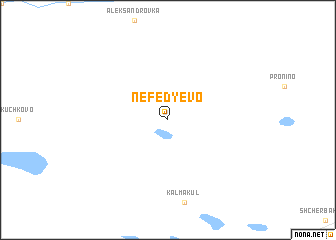 map of Nefed\