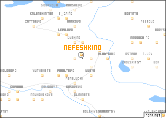 map of Nefeshkino