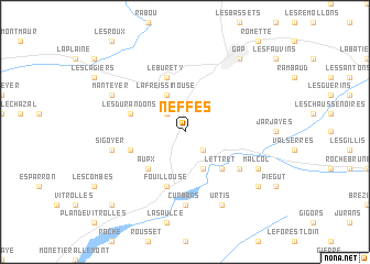 map of Neffes