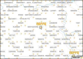 map of Neffe