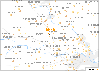 map of Neffs