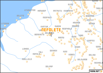 map of Nefolete