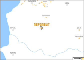 map of Nefoneut