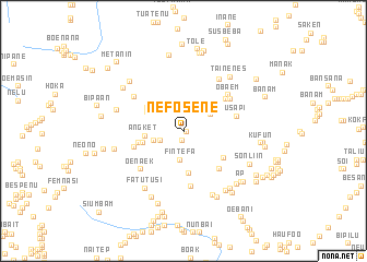 map of Nefosene