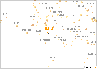 map of Nefo