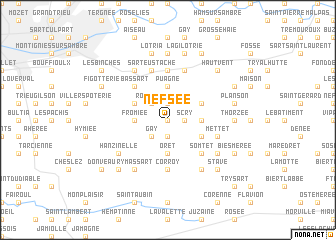 map of Nefsée