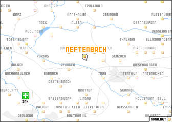 map of Neftenbach