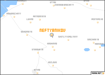 map of Neftyanikov