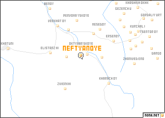 map of Neftyanoye