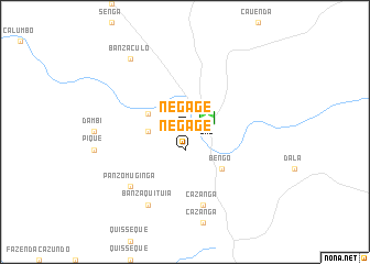 map of Negage