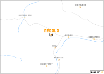map of Negālā