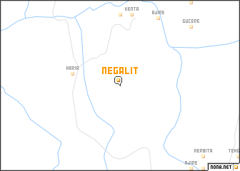 map of Negalit