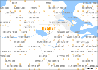 map of Negast