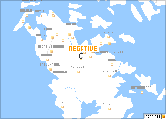 map of Negative