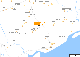 map of Negava