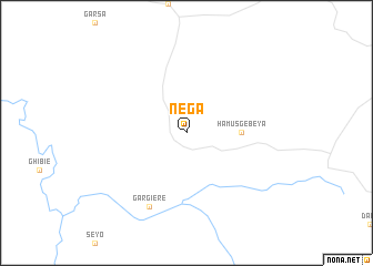 map of Nega