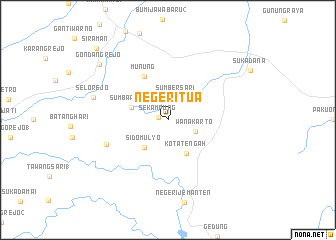 map of Negeritua