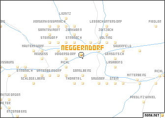 map of Neggerndorf