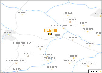 map of Negino