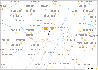 map of Negirva