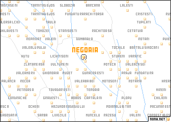 map of Negoaia