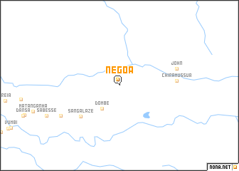 map of Negoa