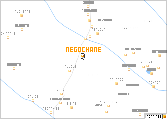 map of Negochane