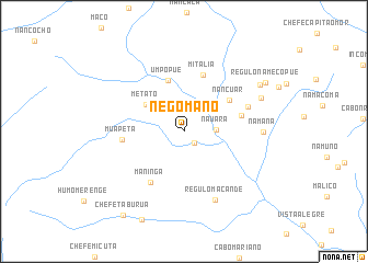 map of Negomano