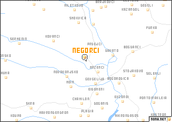 map of Negorci