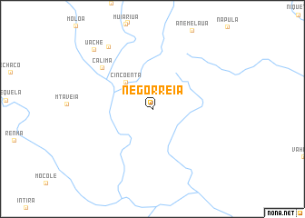map of Negorreia