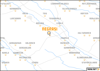 map of Negraşi