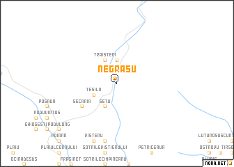 map of Negraşu