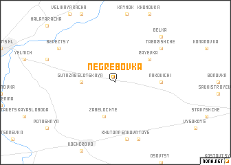 map of Negrebovka