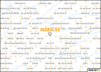 map of Negrelos