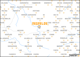 map of Negrelos
