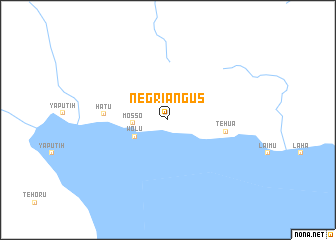 map of Negriangus