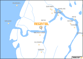 map of Negrital