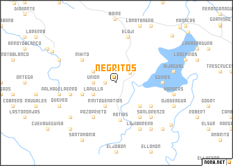 map of Negritos