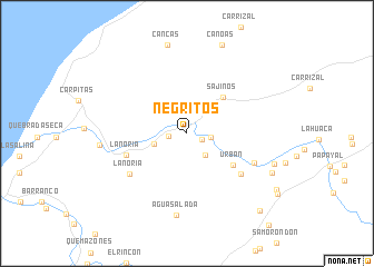 map of Negritos