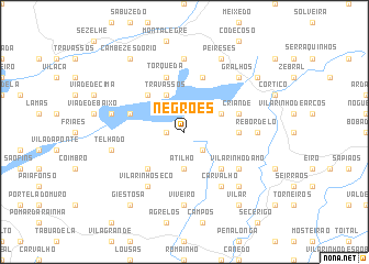 map of Negrões