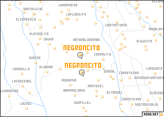 map of Negroncito