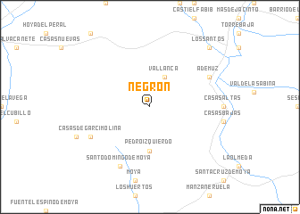 map of Negrón