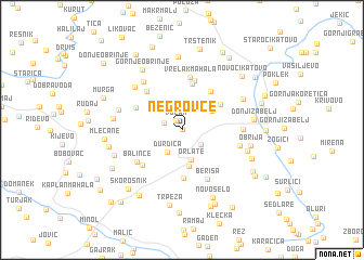 map of Negrovce