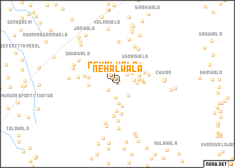 map of Nehālwāla