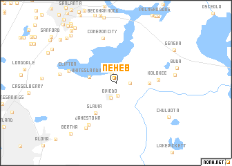 map of Neheb